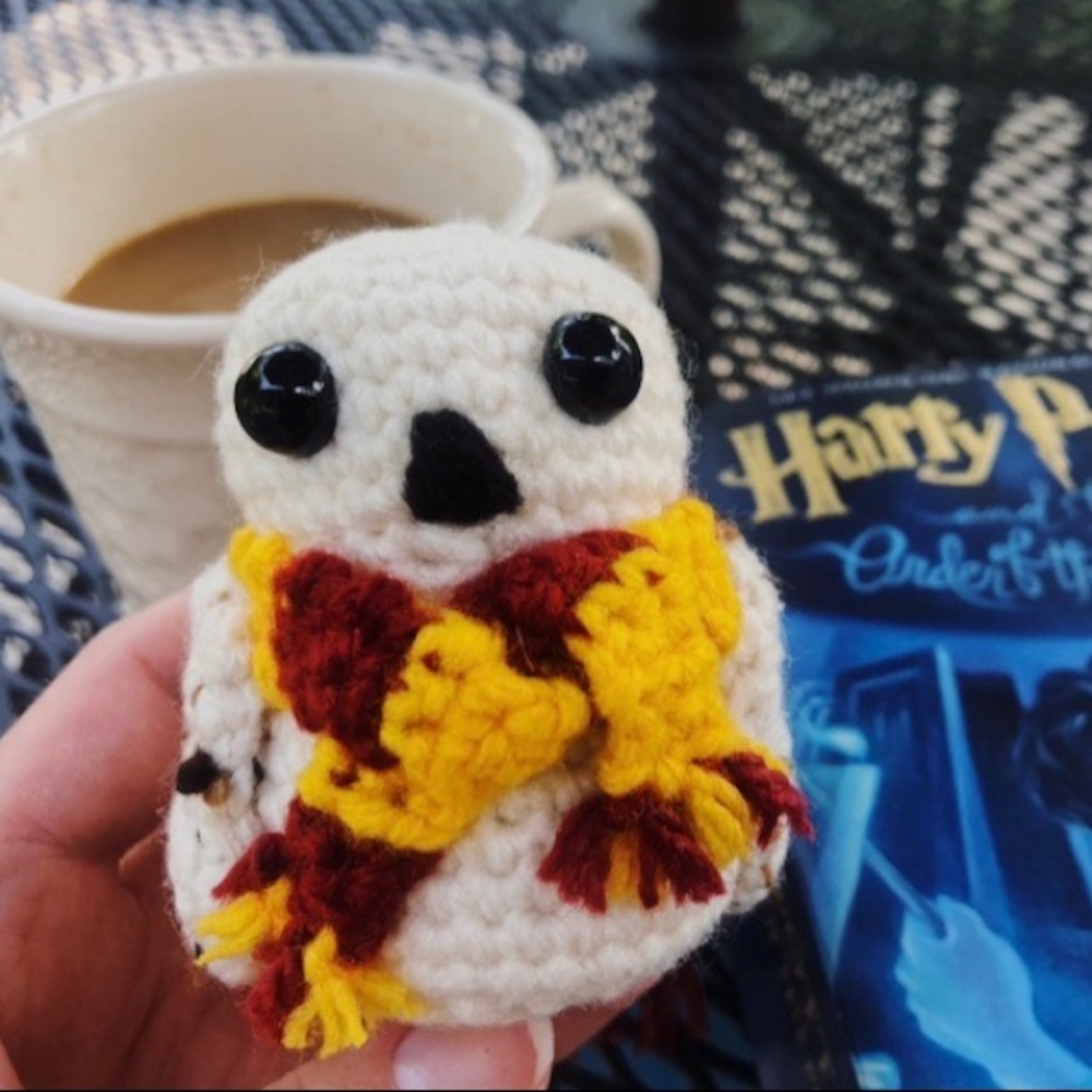 Handmade Crochet Hedwig - Harry Potter - Picture 1 of 2